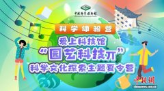 丰富青少年暑期生活 “爱上科技馆——园艺科技π”主题夏令营举办